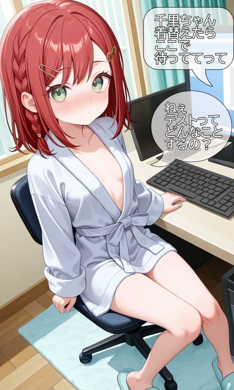 SEXマシーンの実験台になる千里ちゃん サンプル3