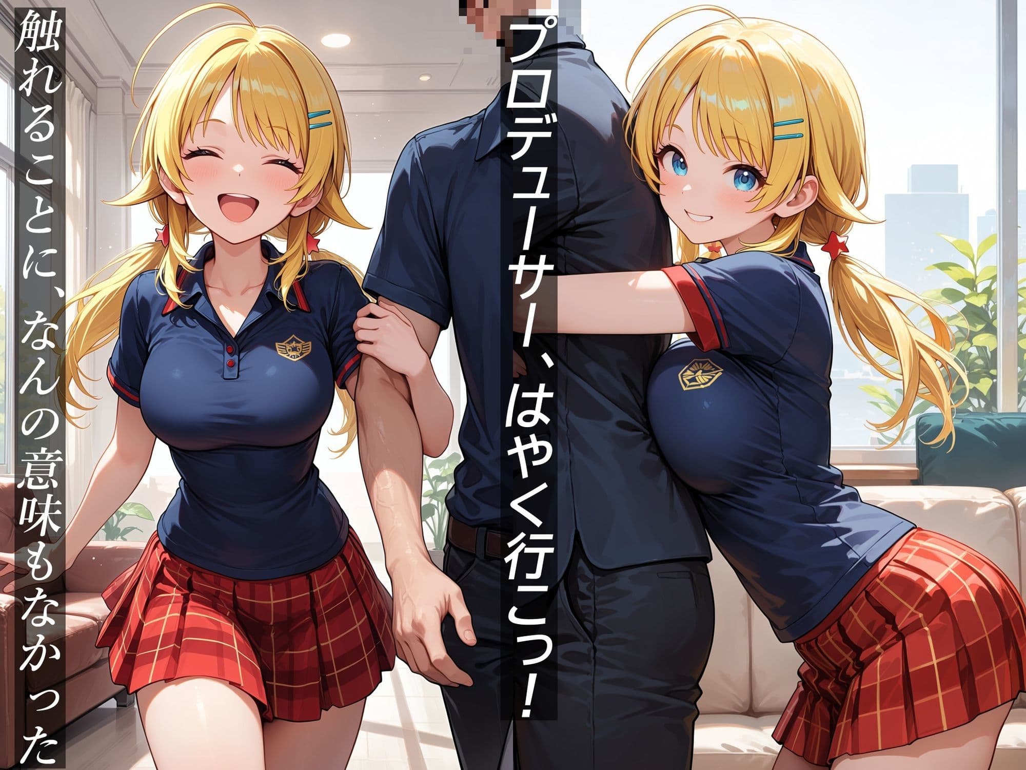 イケナイ関係 〜天真爛漫な爆乳アイドル 八〇めぐるが自ら捧げ中出し漬けになるまで〜 サンプル2