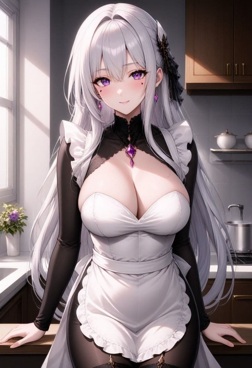 【AI生成】銀月のセレナ 300 Illustrations Collection サンプル2