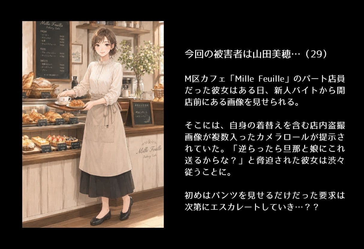 とある店長のバイト盗撮レポート〜M区カフェ勤務 山田美穂〜【人妻・NTR・パンチラ・ハメ撮り】 サンプル2