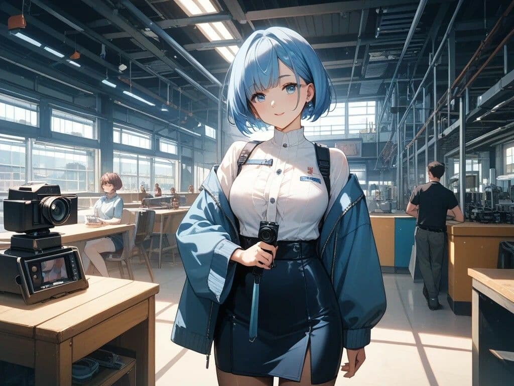 図書室プレイと学校プールプレイと工場で働く美女と鍾乳洞散策美女 サンプル5