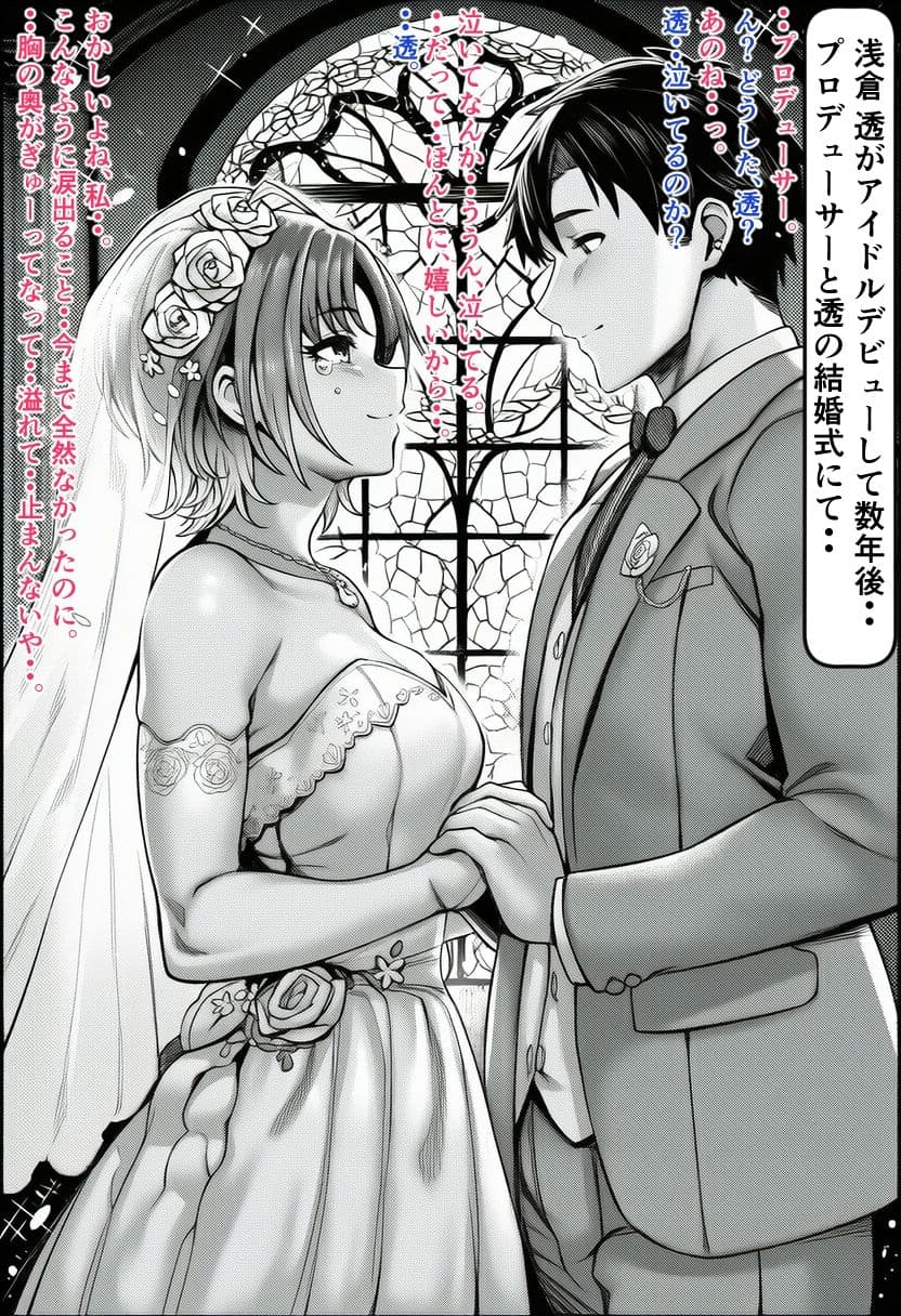 大好きなプロデューサーと結婚したアイドルを托卵大好き浮気妻に改変する話 サンプル1