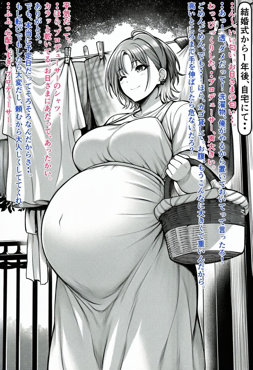 大好きなプロデューサーと結婚したアイドルを托卵大好き浮気妻に改変する話 サンプル2