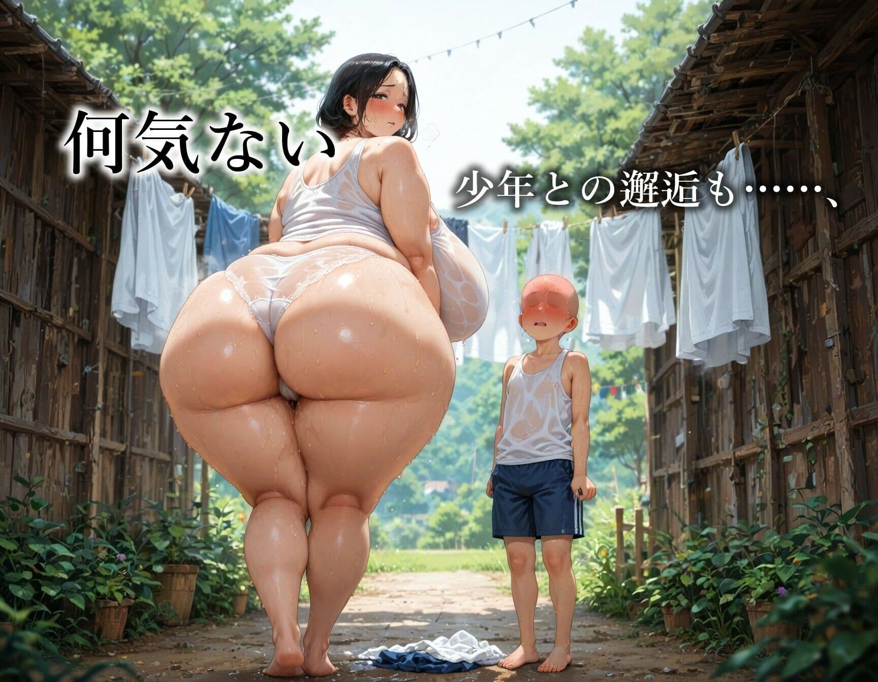 むちむちママの夏休み【208枚】 サンプル3