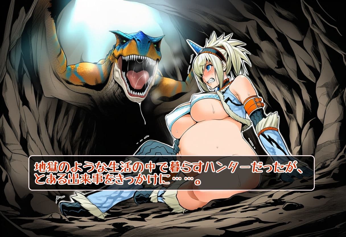 奇怪竜のツガイとなる女狩人 サンプル8