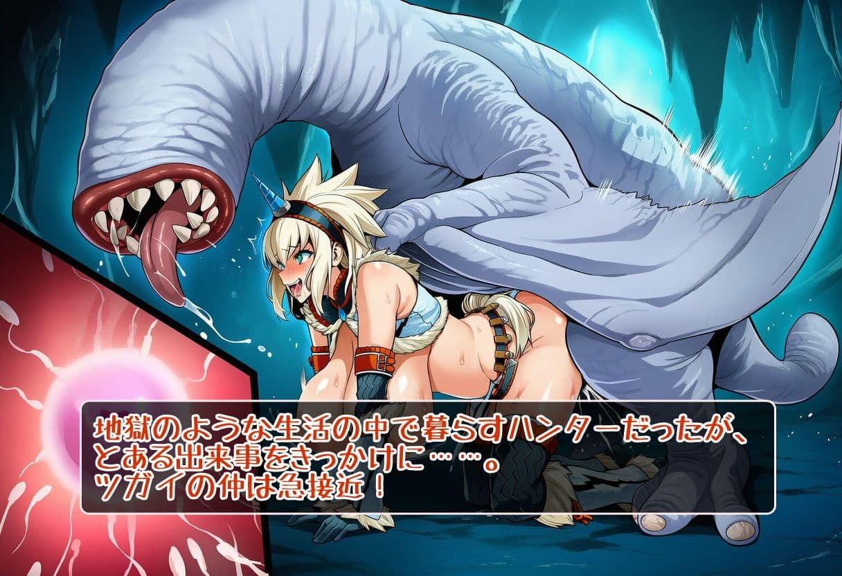 奇怪竜のツガイとなる女狩人 サンプル9