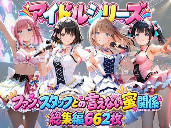 アイドルシリーズ ファン、スタッフとの言えない蜜関係 総集編662枚