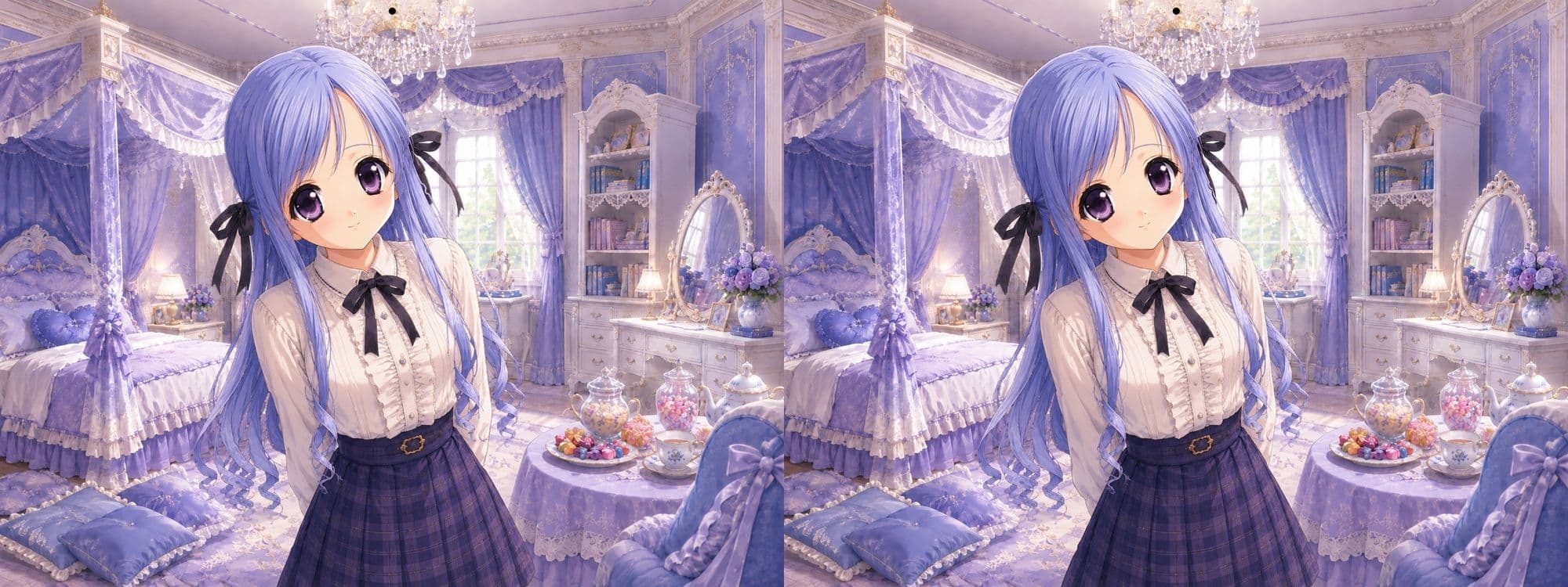 飛び出すおっぱい立体視！ Vol.2 シ○タープリ○セス風 サンプル4