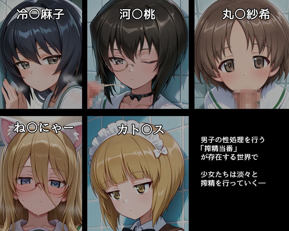 ハメパン〇ァー 〜無表情で事務的搾精編〜 サンプル1