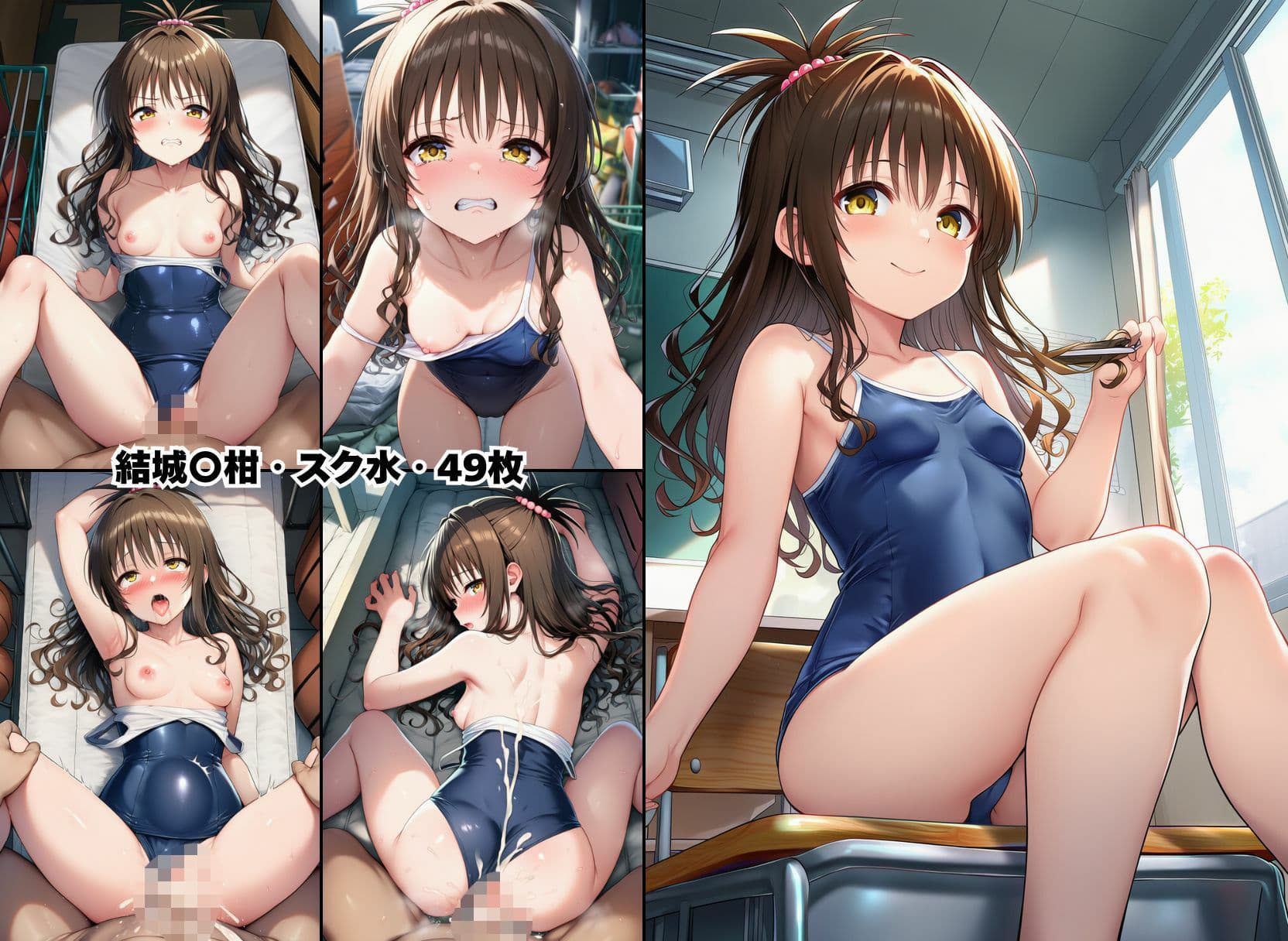 文化祭のコスプレでTo●OVEるヒロインが寝取られた サンプル5
