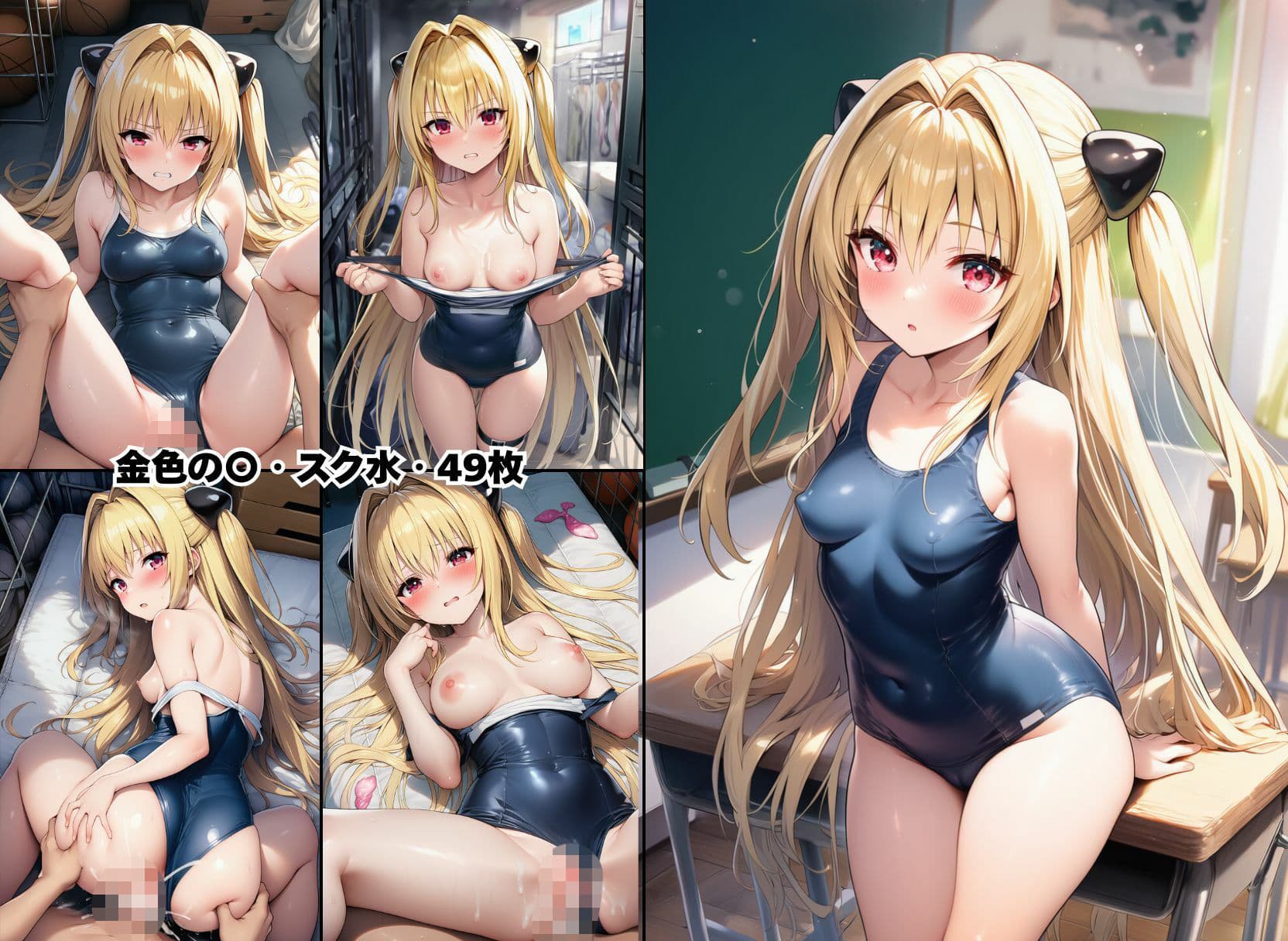 文化祭のコスプレでTo●OVEるヒロインが寝取られた サンプル6