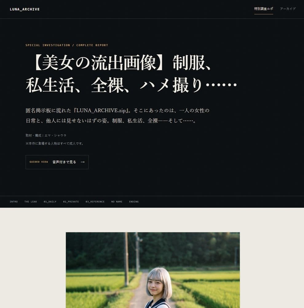 【美女の流出画像】制服・私生活・全裸・ハメ撮り ルナアーカイブの記録 サンプル1