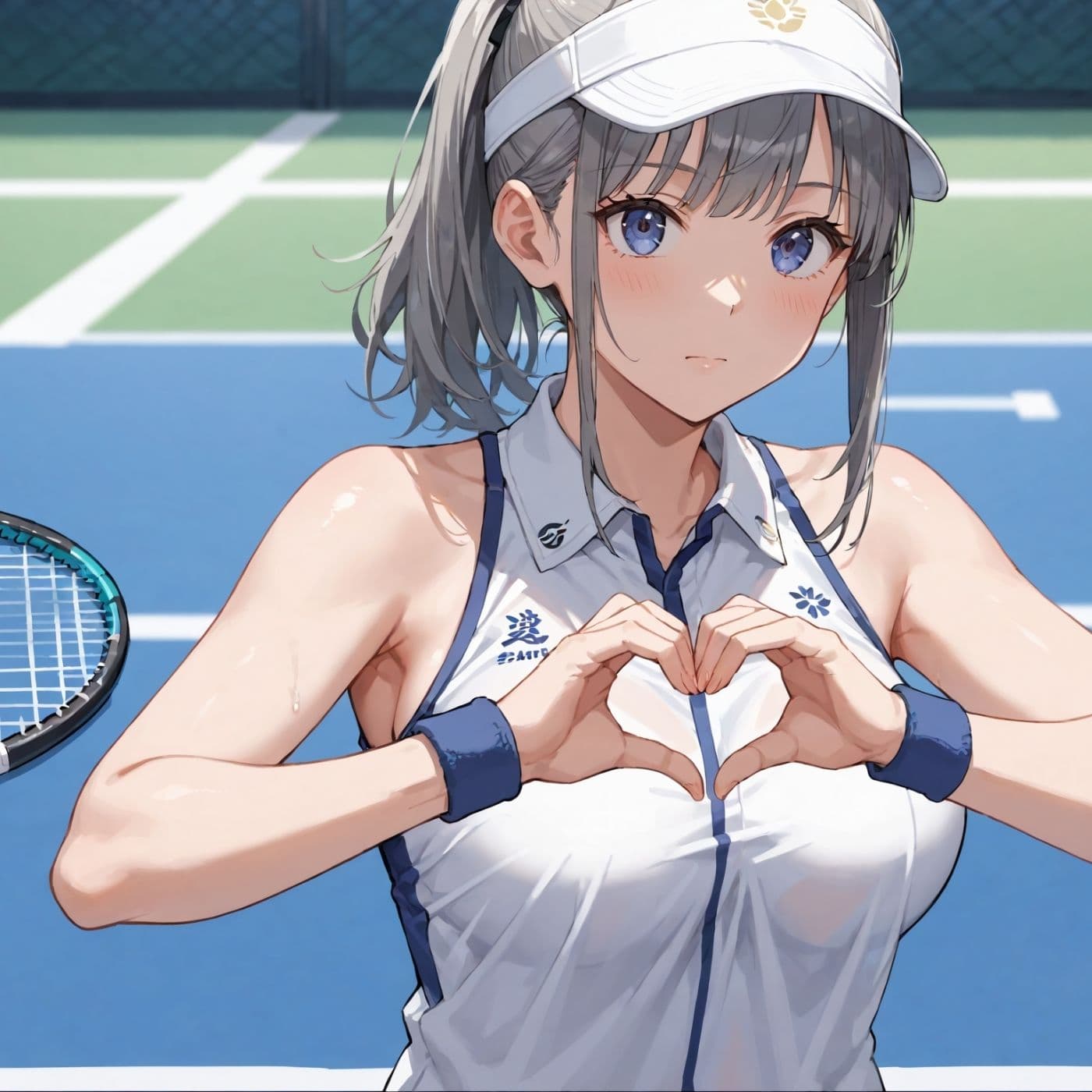 学園性活！ユニフォームに滲む汗 テニス部の本気がエロい7【汗かく美少女の厳選CG353枚収録】PC向け サンプル4