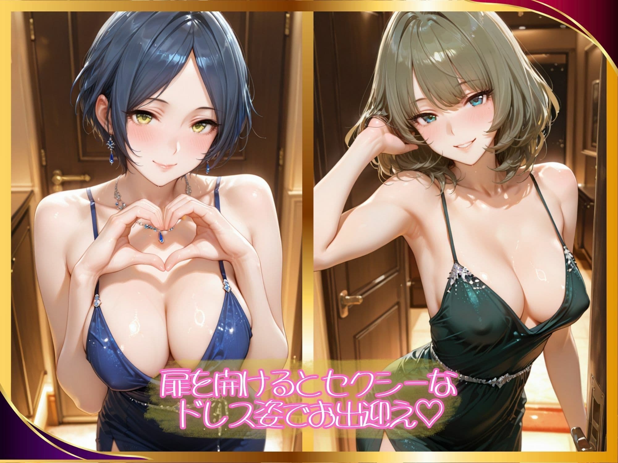 【高級風俗嬢】濃厚ご奉仕 〜アイ●ルマ●ターシンデ●ラガー●ズ 速● 奏＆高● 楓〜 サンプル1