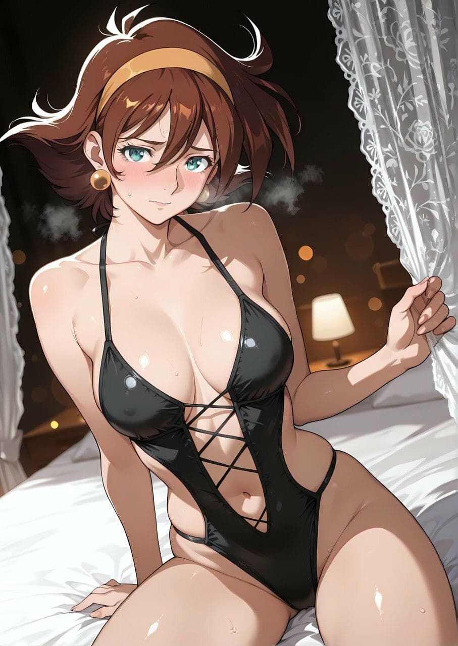 ［AIイラストCG］ ガ〇ダムヒロイン達とXXX サンプル3
