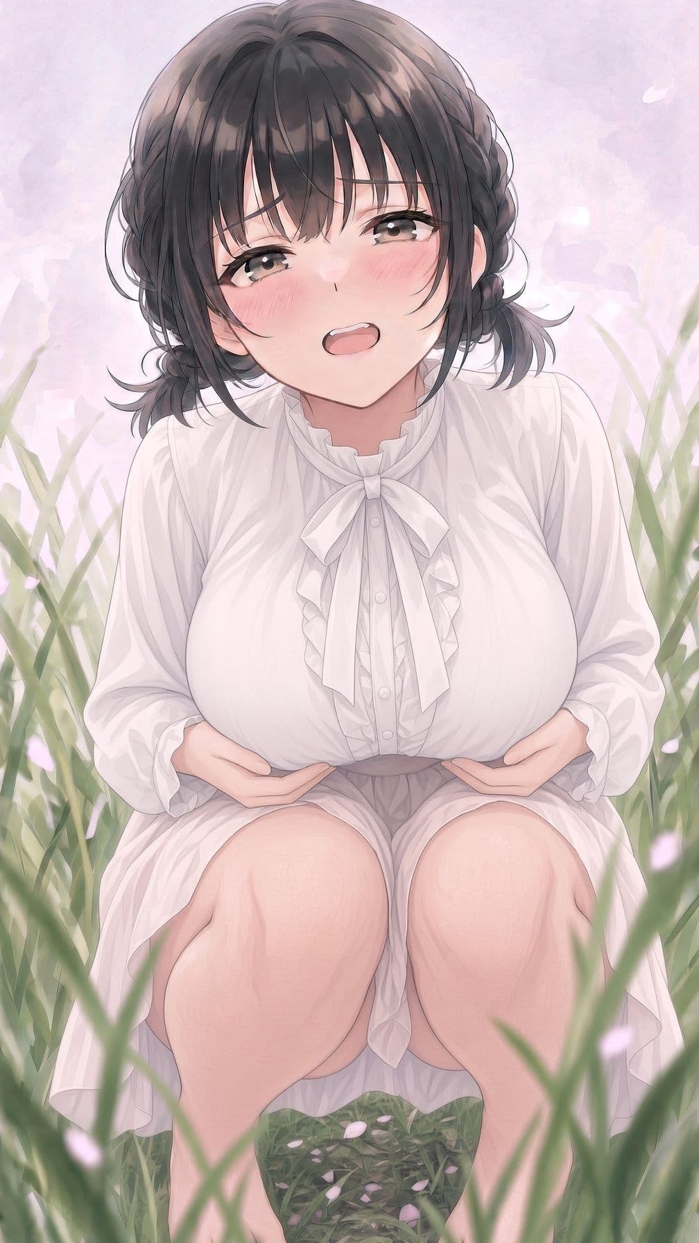 そんな所で！？女の子達の恥じらいおしっこ。 サンプル2