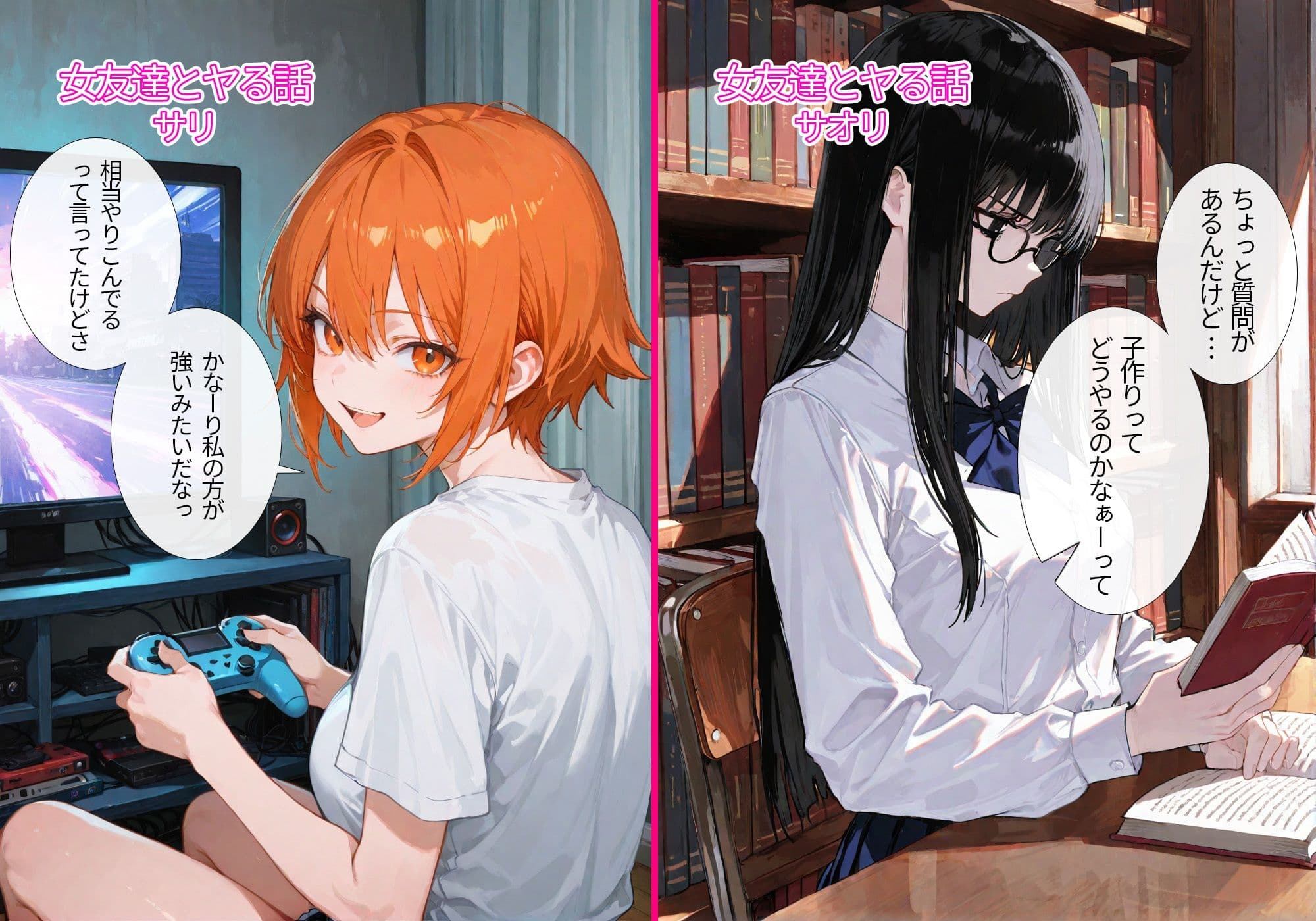 女友達とヤる話 vol1 サンプル2