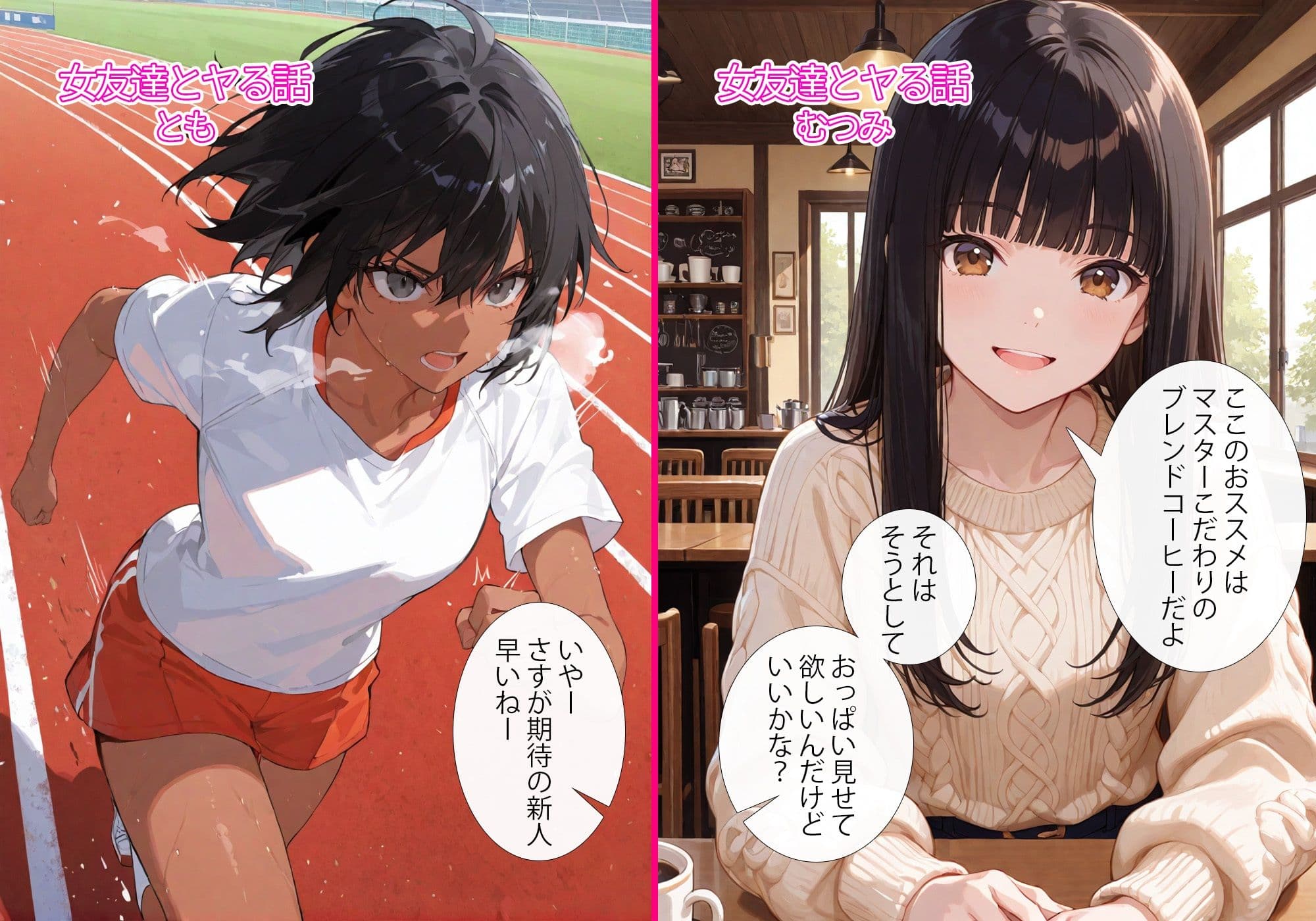 女友達とヤる話 vol1 サンプル4