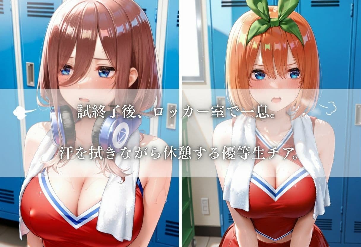 汗と涙のチアリーダー調教 〜ロッカー室の秘密〜 Vol.2〜 サンプル2