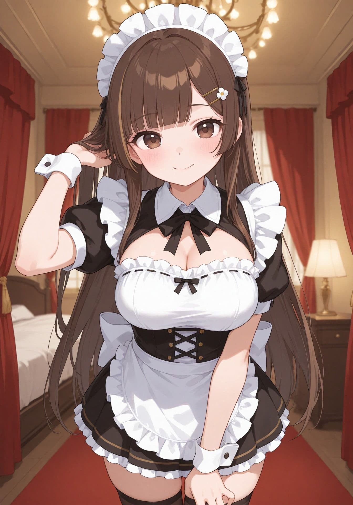 メイドのヒメと、ふたりきりの夜。〜ふえらむねCG集 vol.2〜 サンプル1