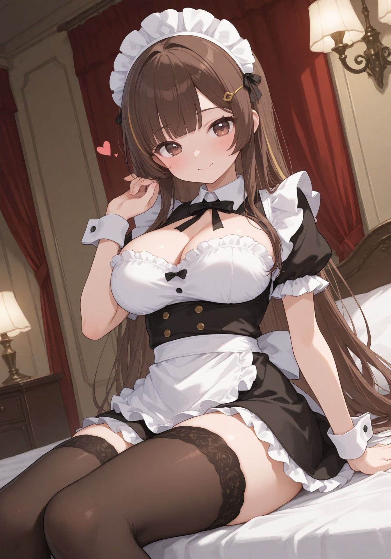 メイドのヒメと、ふたりきりの夜。〜ふえらむねCG集 vol.2〜 サンプル4