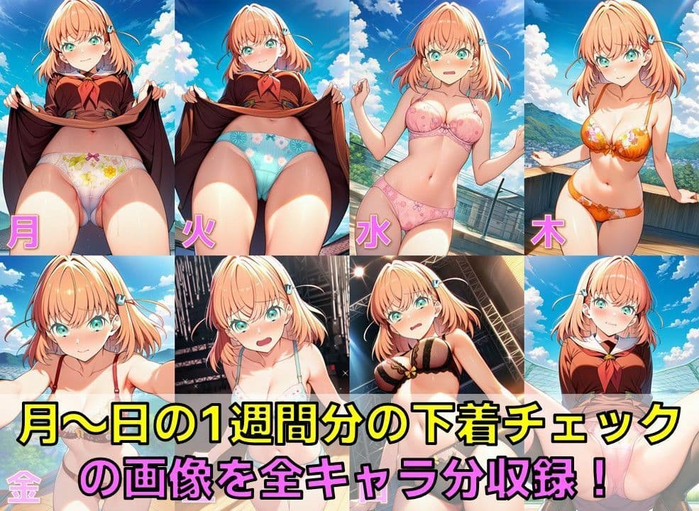 スクールアイドル下着チェックV4.5【女学院編・part1】 サンプル3