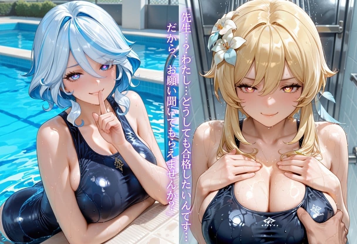 水泳テストで落とされたので先生を誘惑したら妊娠したII サンプル1
