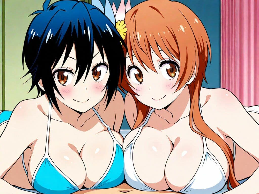 万里花＆鶫 お部屋でビキニエッチCG集 サンプル4