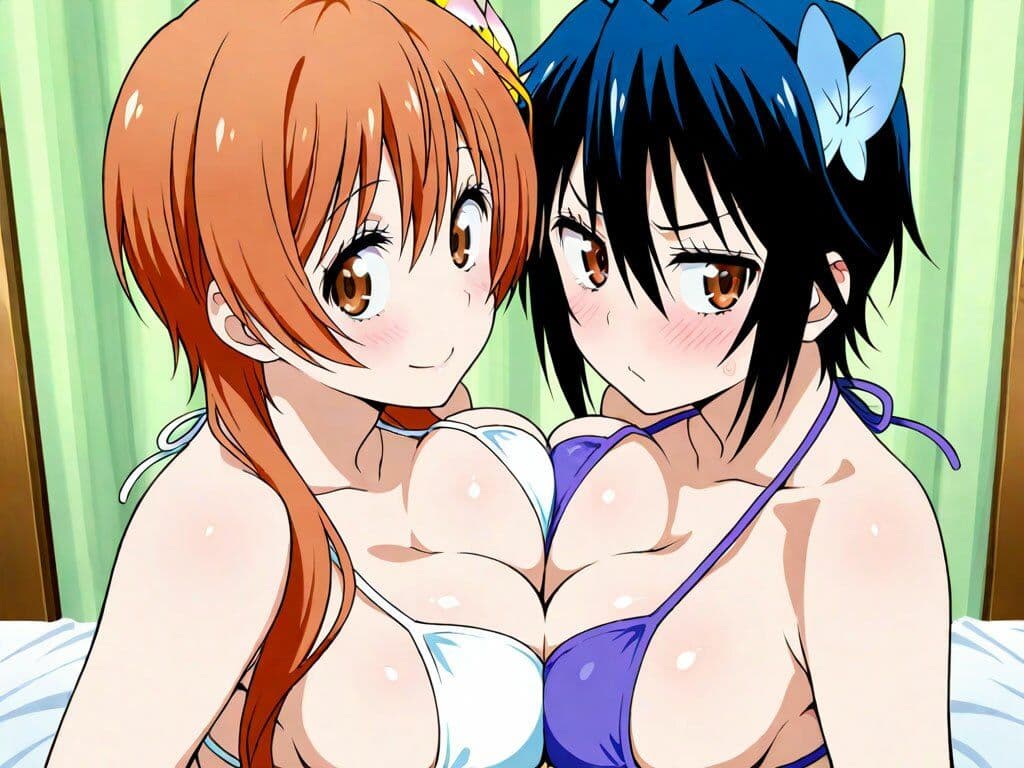 万里花＆鶫 お部屋でビキニエッチCG集 サンプル5