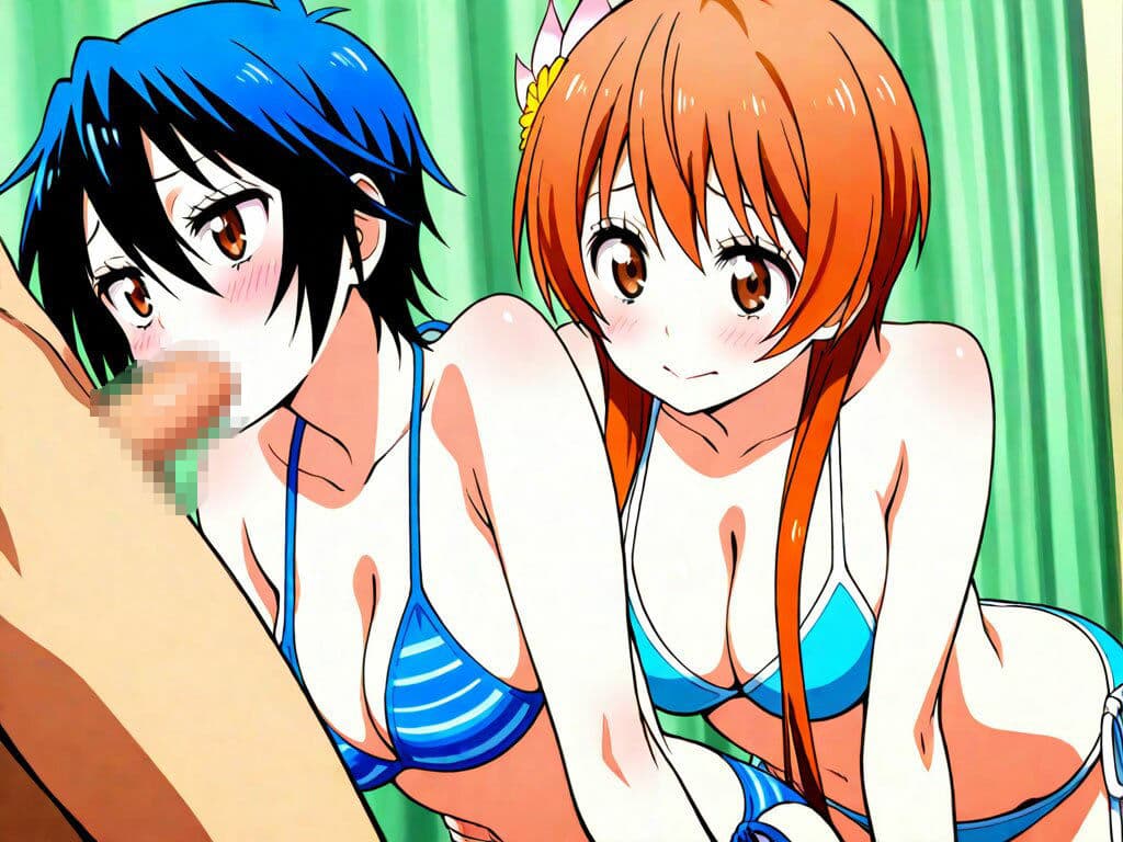 万里花＆鶫 お部屋でビキニエッチCG集 サンプル6