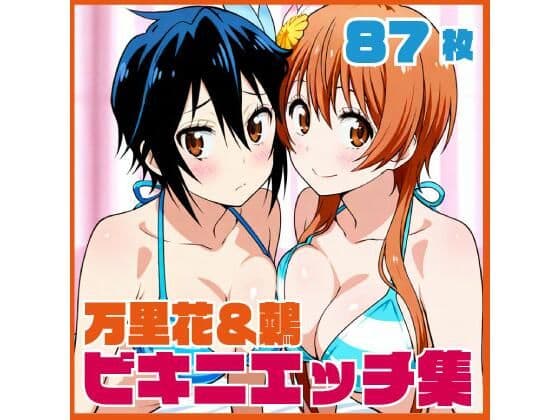 万里花＆鶫 お部屋でビキニエッチCG集