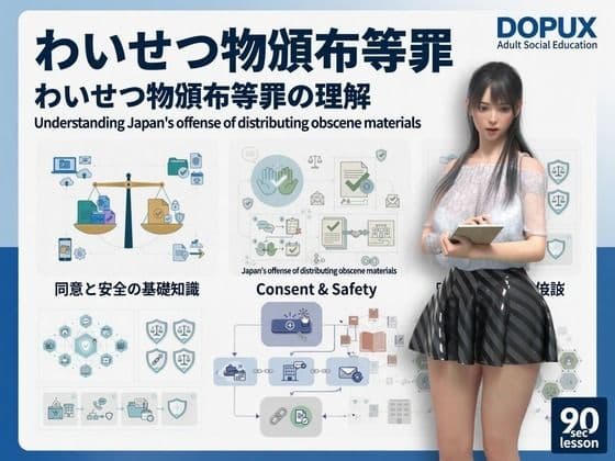 【△20】二階堂 沙耶 大学に進学し強豪予備校『DOPUX（ドピュックス）』で社会人向け講座（性犯罪）を教える名物講師に！（Vol.005:わいせつ物頒布等罪）