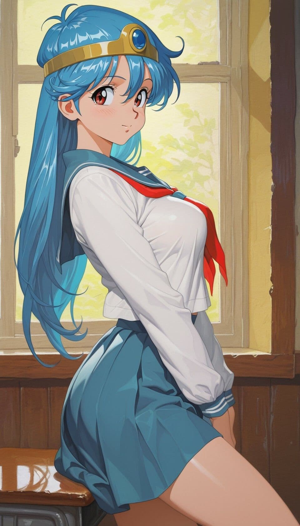 学校にいたドラ〇エ女子と一線こえた風イラスト集 サンプル5