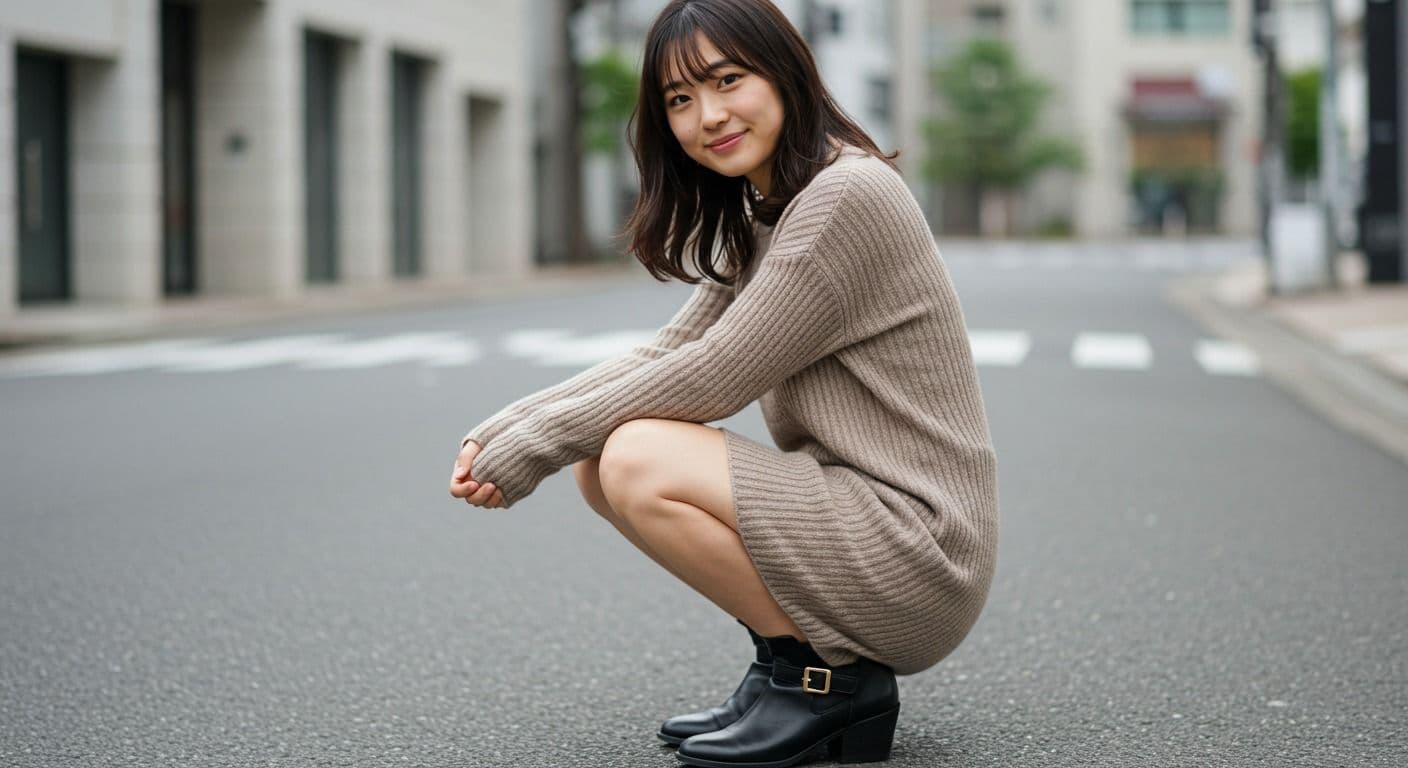 Japanese Women AI Compilation - 清楚な彼女たちの無防備な仕草 - 完全版I サンプル1