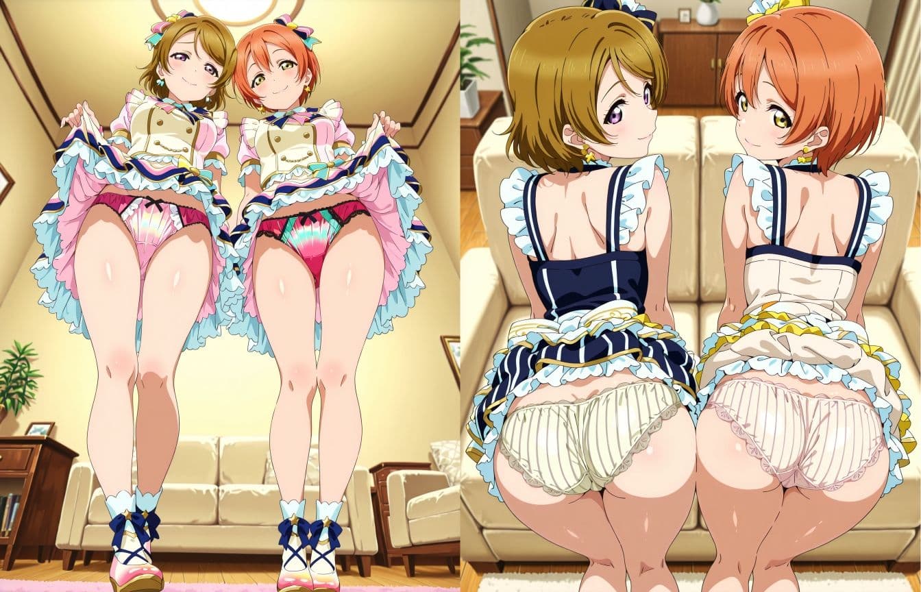 スクールアイドルのイラストセット サンプル6