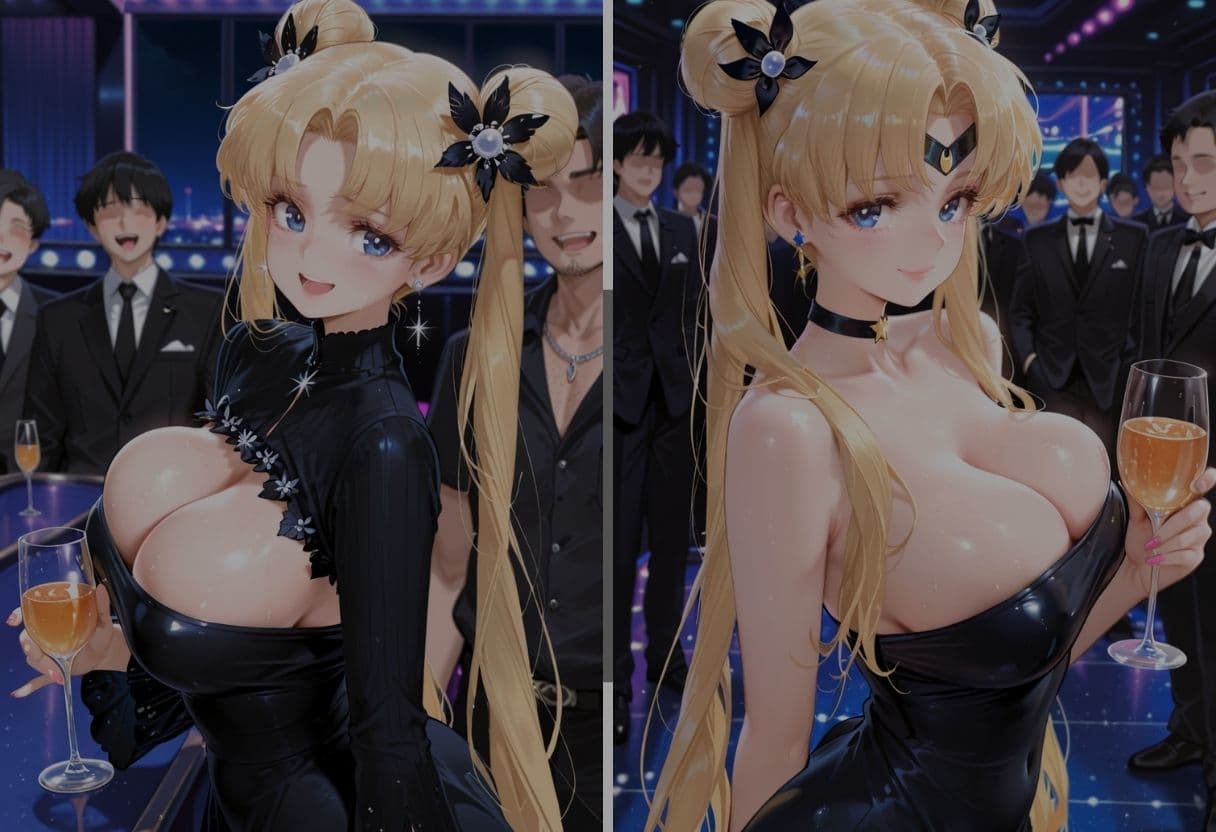 禁断のハプバー  美少女戦士セーラームーン  月野うさぎ編 サンプル2