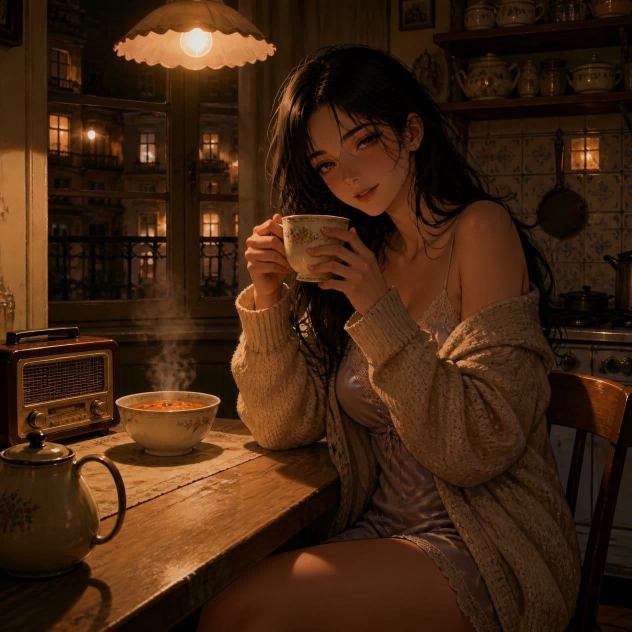 〜レトロランプの灯る夜、君と過ごす時間。ノスタルジック・ナイトvol.3 サンプル5