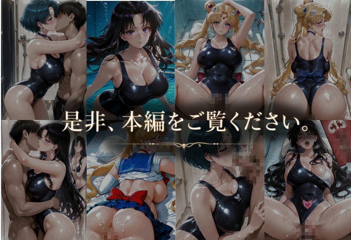 水泳性活  テストでまさかの罰ゲーム？（セー〇ームーン偏） サンプル10