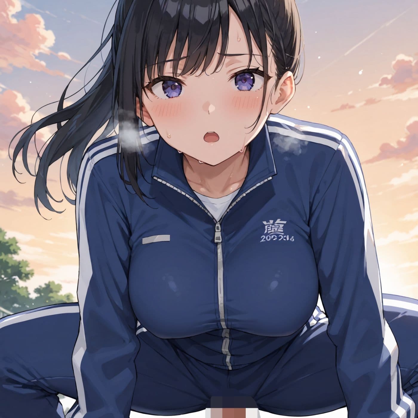 学園性活！ユニフォームに滲む汗 テニス部の本気がエロい8【汗かく美少女の厳選CG276枚収録】スマホ向け サンプル5