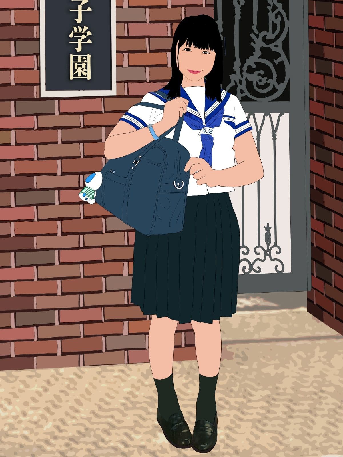 男の娘イラスト集「がるぼーいの推し小娘」 サンプル2