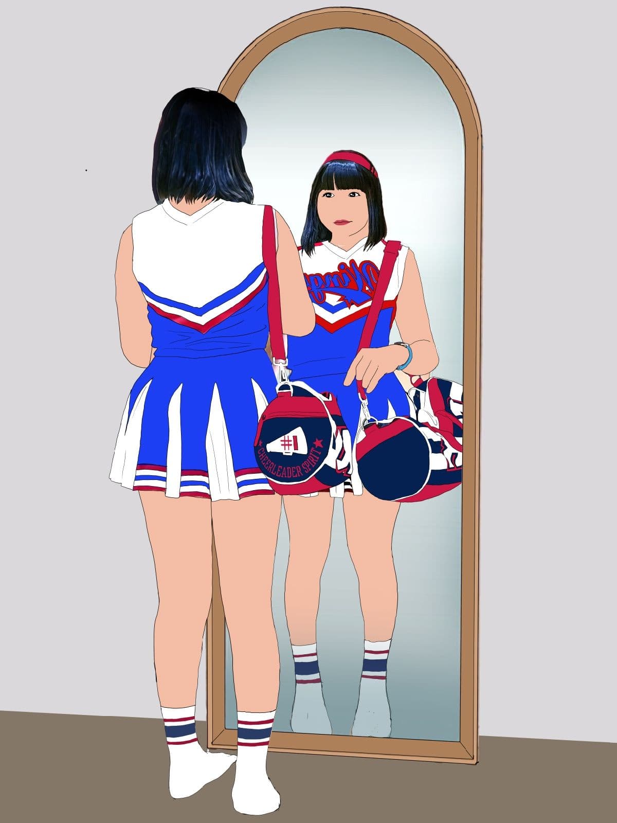 男の娘イラスト集「がるぼーいの推し小娘」 サンプル3