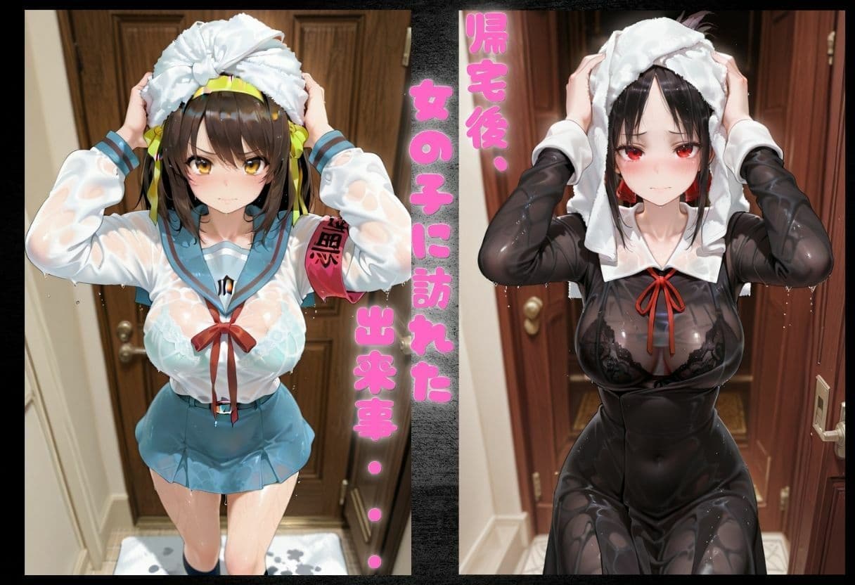透け服女の子  雨の日の誘惑 サンプル2
