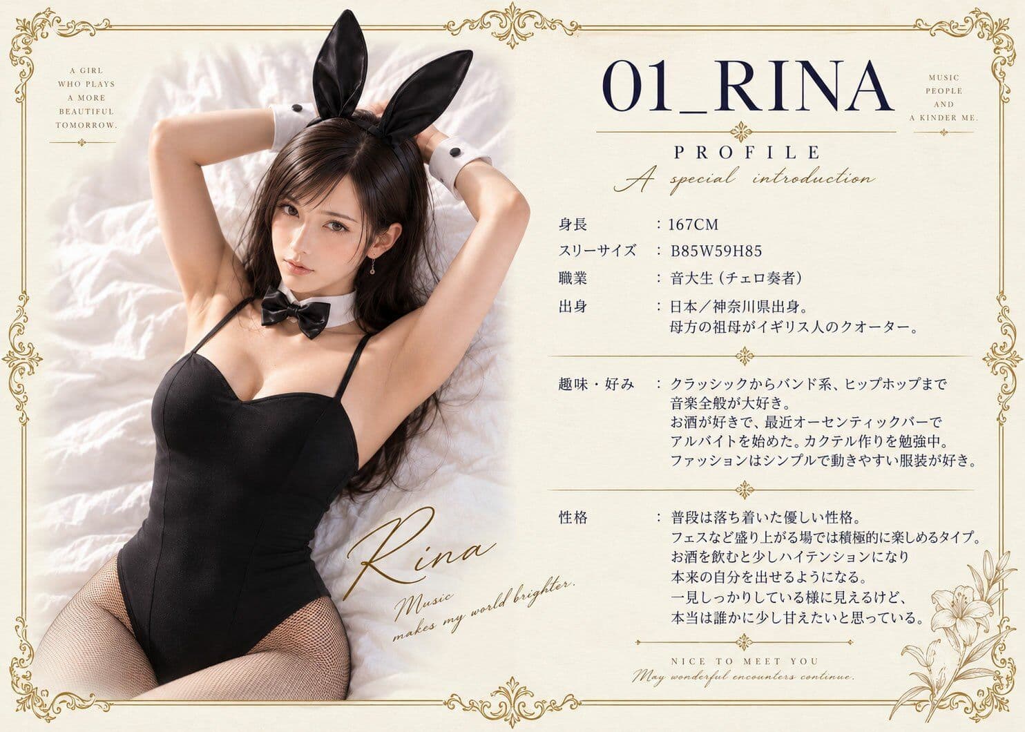 ★BUNNYGIRLS★バニーガールの超高画質な画像と動画集【01 RINA】 サンプル4