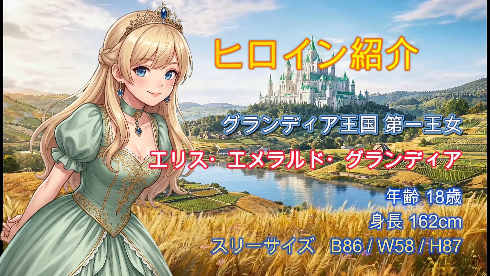 開脚尻ーズ漆（碧の王女編） サンプル2