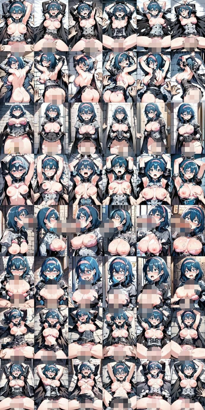 虜囚 ベ〇ス（フ〇イアーエ〇ブレム風〇雪月） サンプル7