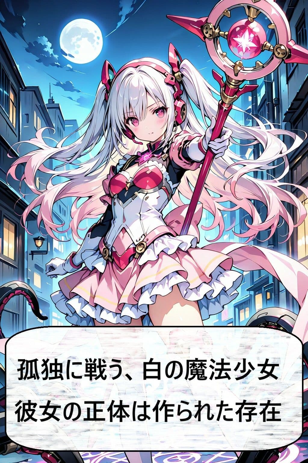 銀髪メカ魔法少女、悪に堕ちる ―孤独な戦いの果てに― サンプル1