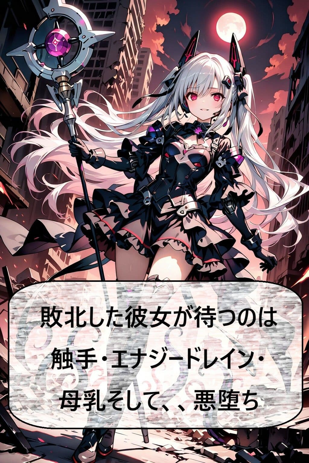 銀髪メカ魔法少女、悪に堕ちる ―孤独な戦いの果てに― サンプル2
