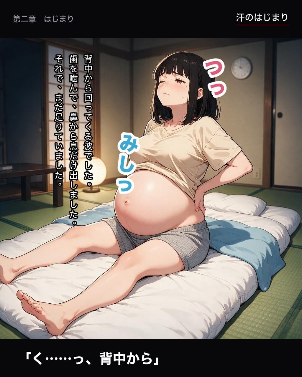臨月妻の陣痛記録（CG集・全172枚） サンプル2