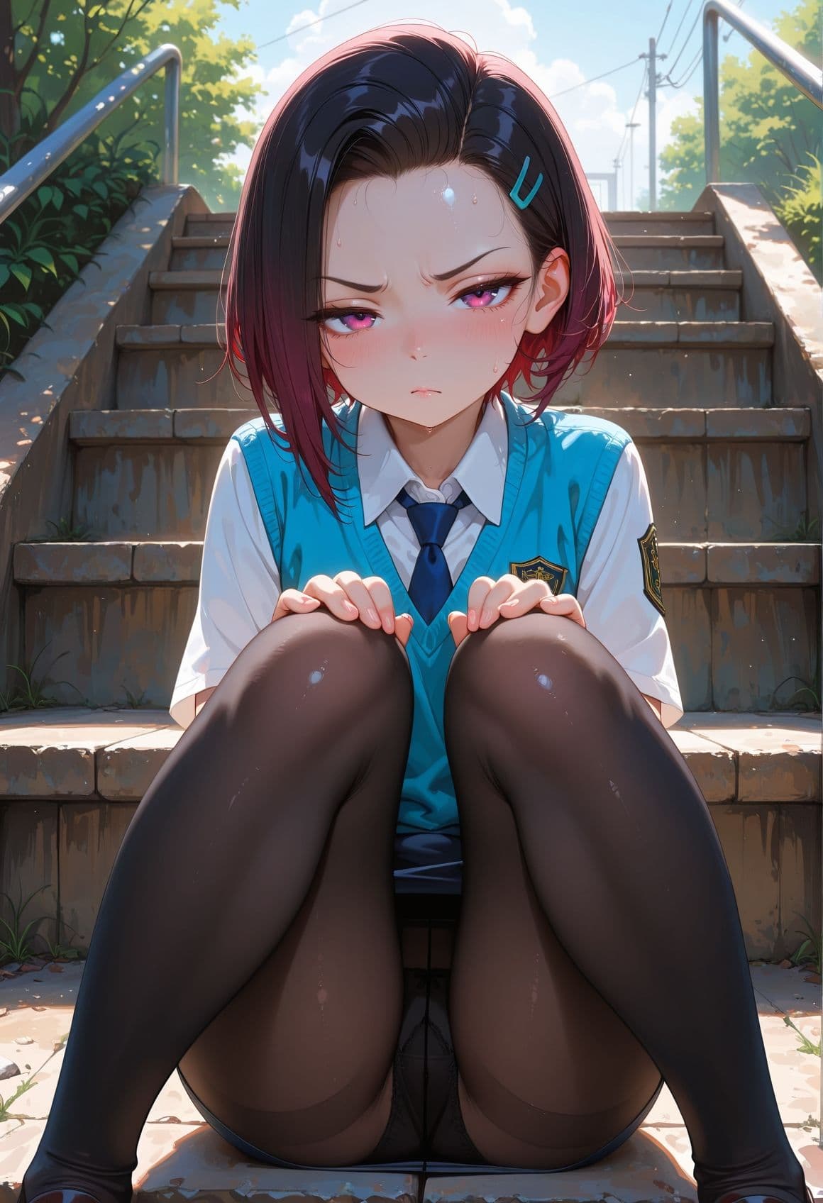視界、パンスト、彼女。 サンプル5