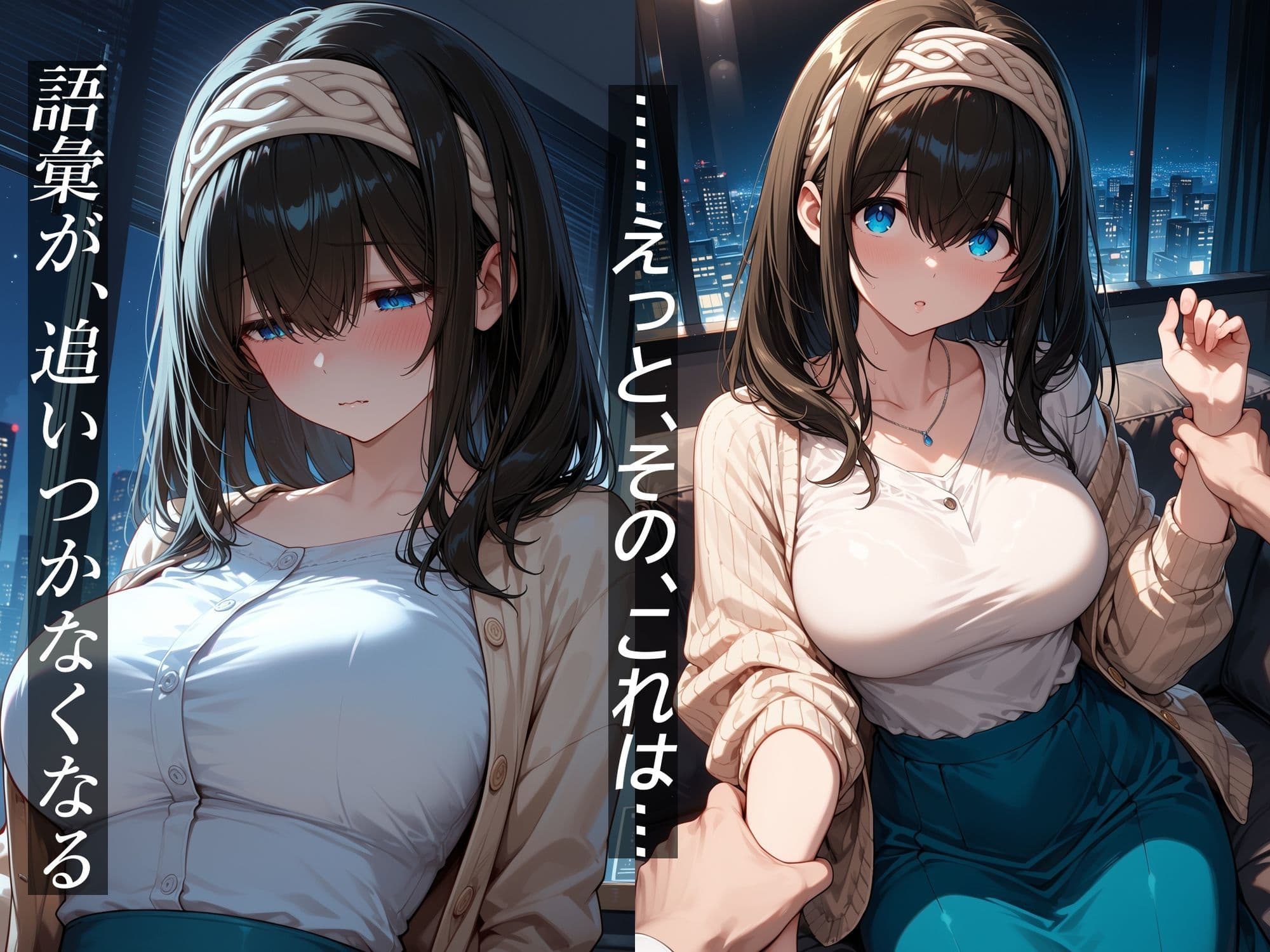 イケナイ関係 〜物静かな巨乳読書家 鷺〇文香が言葉を失い中出し漬けになるまで〜 サンプル3
